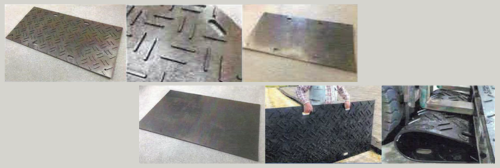 リプラギ® フロアーマット ぬかるみ防止・養生用再生敷板